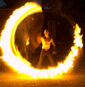 Feuershow Hochzeit Mainz